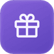Person earning rewards illustration