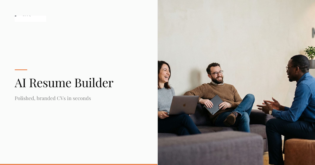 AI Resume builder - for Recuriters